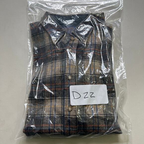 Vintage Pendleton Quilted Wool Shirt Jacket Plaid Button Down Men’s M USA 80s - Picture 13 of 13